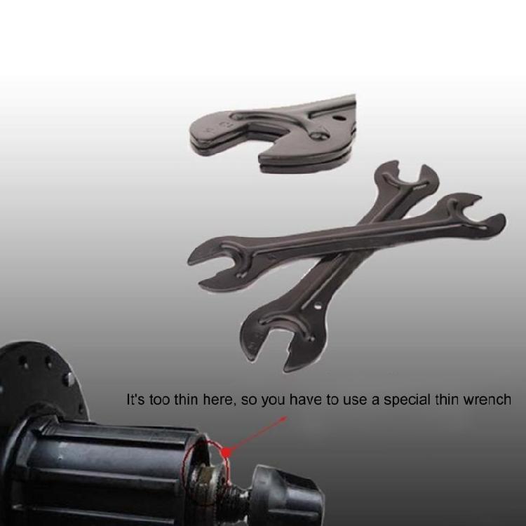 Bicycles Pedal Spanner Repair Tool Hub Cones Spanner Wheel Hub Cones Adjuster Wrench Pedal Hub Wrench Bikes Repair Tool