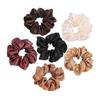 Pcs Satin Hair Scrunchies Soft Elastic Hair Bands, Large Hair Scrunchies