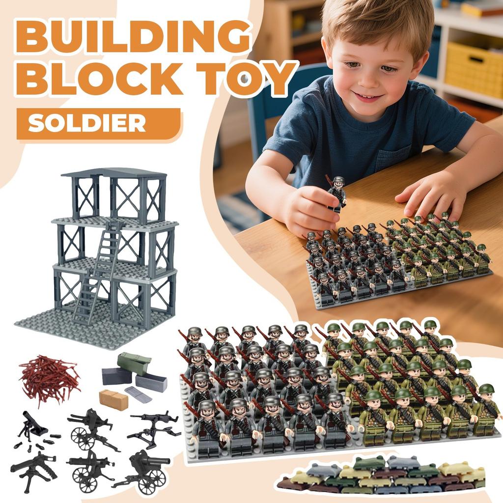 Weapons And Equipment, Watchtowers, Mortars, Compatible Howitzers, Puzzle BuildingBlocks, Minifilm Toys