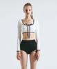 VINAJ Ribbon Line Classic Bikini Bra Top (White)