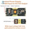 JW3510 Isolated DC-DC Buck-Boost Converter Module - 3-42V Wide Input to 5V/12V Output with LDO Reserved
