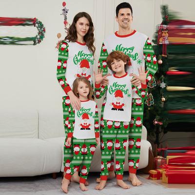 Weihnachten Eltern Kind Familie Set Wohnkultur Weihnachten Pyjamas Zwei Stück Set