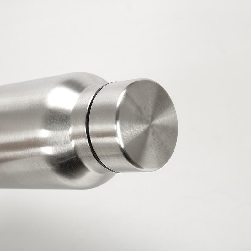 Creative Design Large Capacity Stainless Steel Outdoor Sports Kettle Portable Mountaineering Bottle Single Layer Water Cup