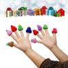 10pcs Sewing Crafts Mini Knitting Hats Ornaments Mini Wool Hat  Christmas Gift