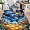 1PC Dinosaur Extra Large Non-Slip Floor carpet, Office, family, bedroom, Studio - Large Area Rug,Longlasting Material-K0385