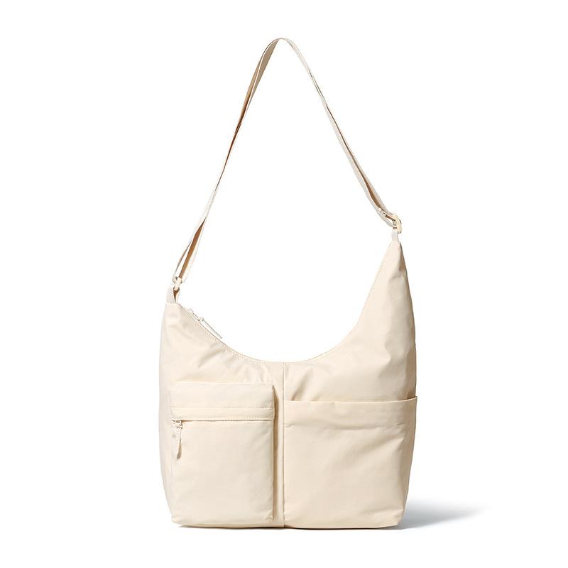 Multi-Pocket Sports Crossbody Bag Large Capacity Student Class Commuter Shoulder Bag