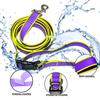 Multifunktionale verstellbare PVC-Hundeleine 2M Wasserdicht Leicht zu reinigen Haustier-Trainingsleine für kleine mittelgroße große Hunde Outdoor-Spaziergänge