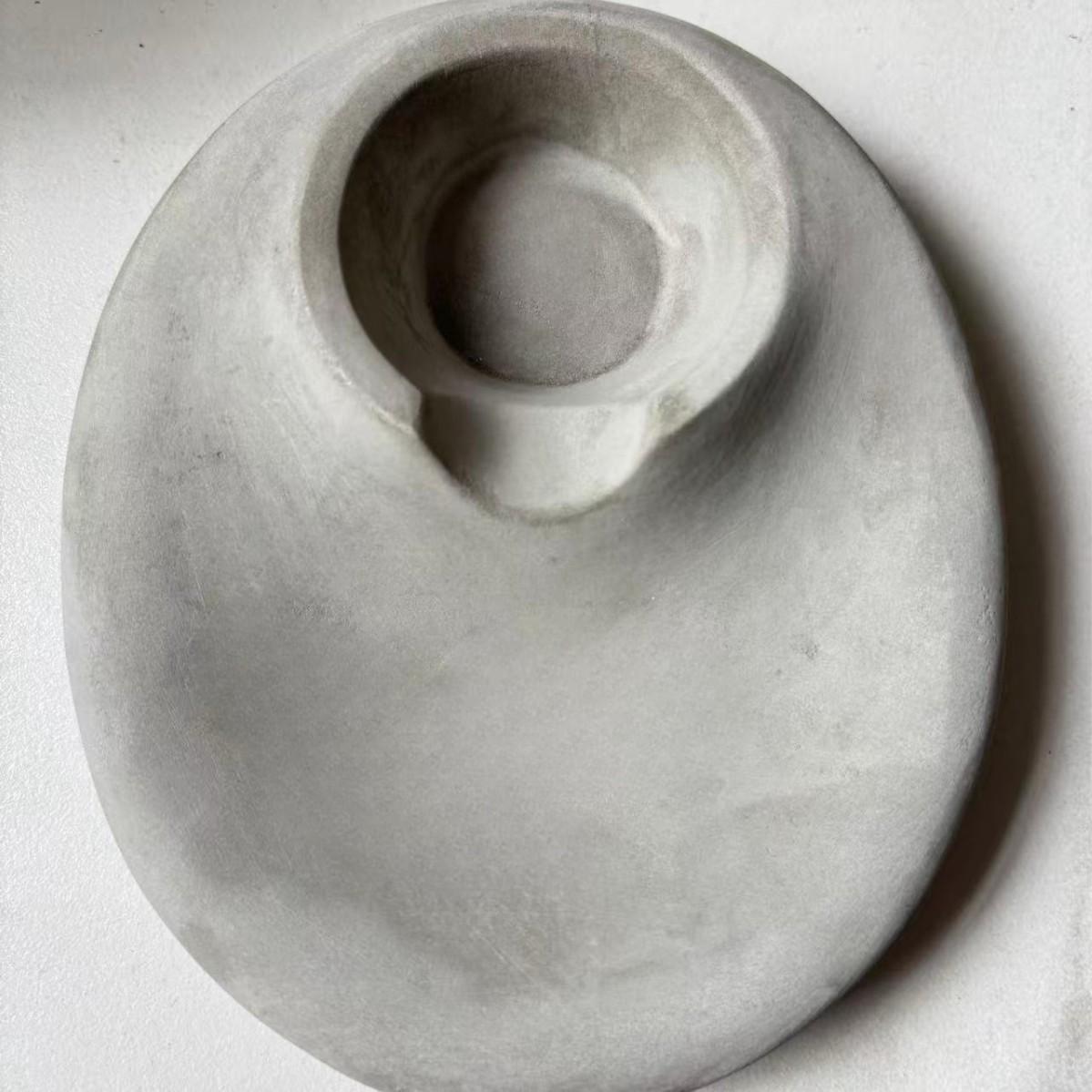 

Concrete Palo Santo Incense Holder for Natural Wood Stick Cone Incense Meditation Yoga Aromatherapy Home Decor Gift