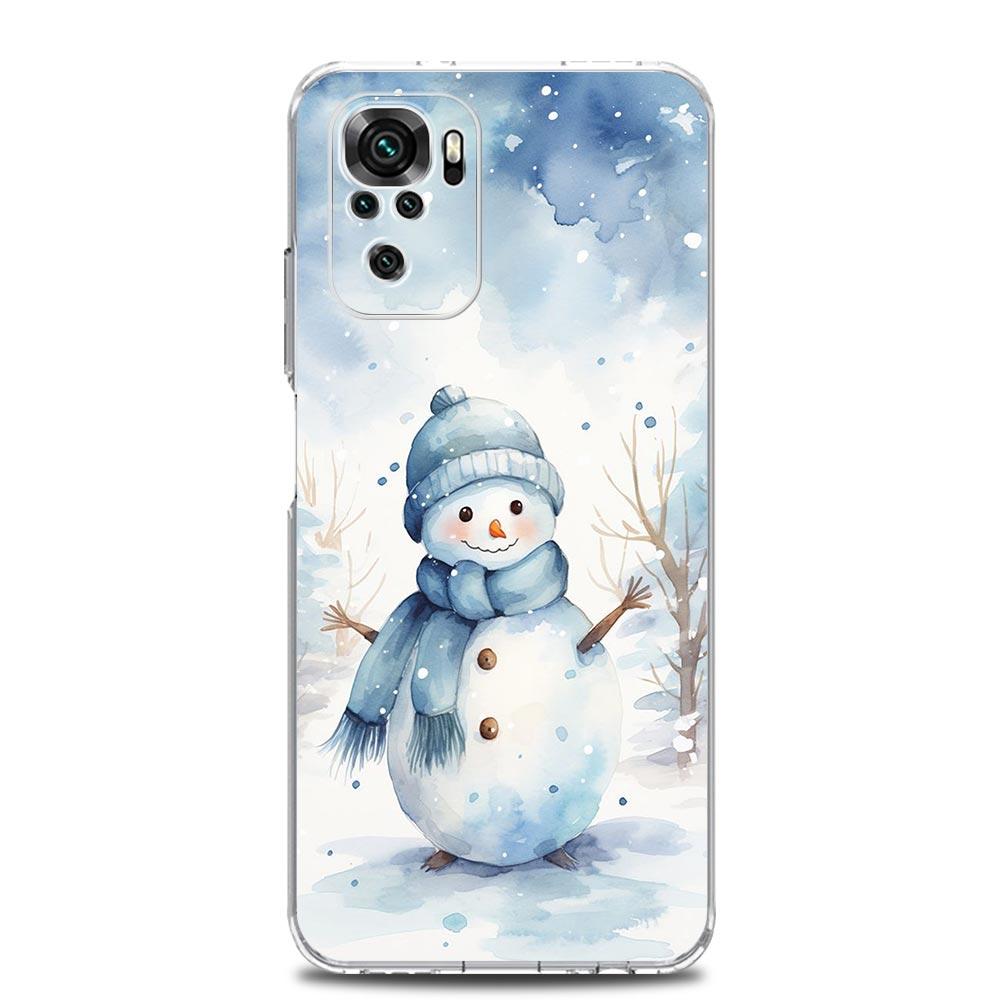 

Рождественский чехол с принтом для Xiaomi Redmi Note 13 12 5G 9S 9 8 10 11 Pro Plus 4G 9T 13C 12C10C 9C 9A 7 Pro Redmi Note 13 5G