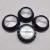 4 Stück/Set 67MM(OD) 62MM(Identifikation) Auto Radnabendeckel Für Vossen Logo Emblem Radkappen Auto Felgen Nabenkappe Abzeichen Auto Zubehör
