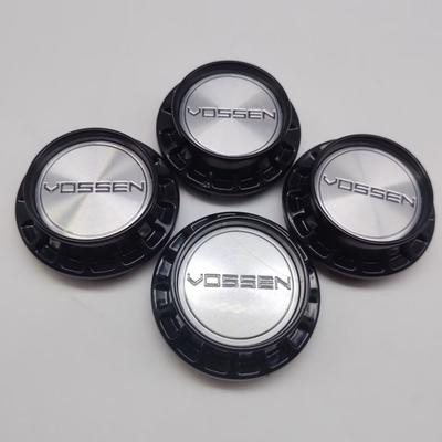 4pcs/set 67MM(OD) 62MM(ID) Car Wheel Center Caps For Vossen Logo Emblem Wheel Hubcaps Auto Rim Hub Cover Badge Car Accessories