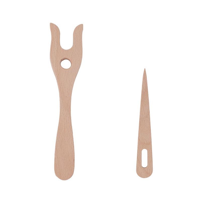 

Шерстяная вилка для вязания Деревянная вилка Вязальщицы Инструменты для плетения гобеленов