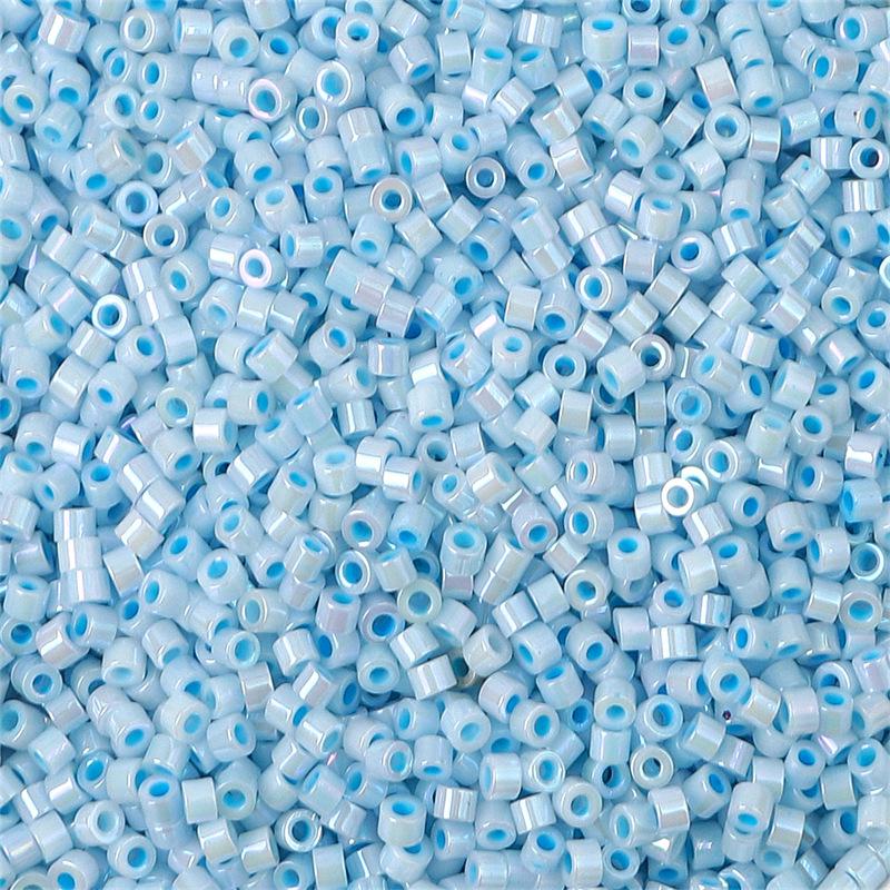 2-2.5mm High-Quality Imitation Porcelain Glass Seed Beads for Handmade Bracelets and Necklaces.