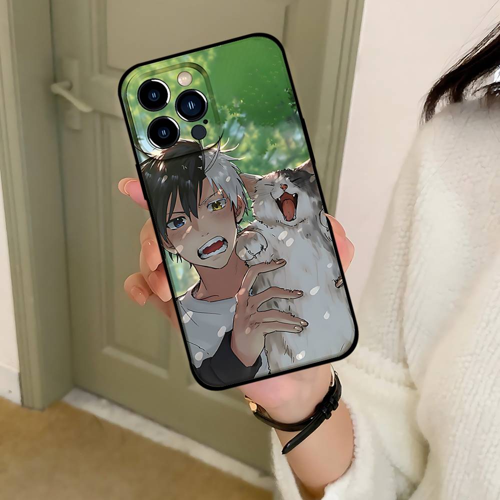 S-Sakuras H-Harukas Handyhülle Schwarz Passend für IPhone 17,16,15,11,13,14 Pro Max,Plus,X,Xr,Xs Max,13Mini