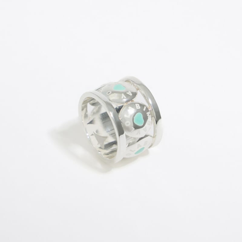 BIMBA Y LOLA [24SS] BIMBA Y LOLA Blue Candy Logo Ring B245AIR008BLD