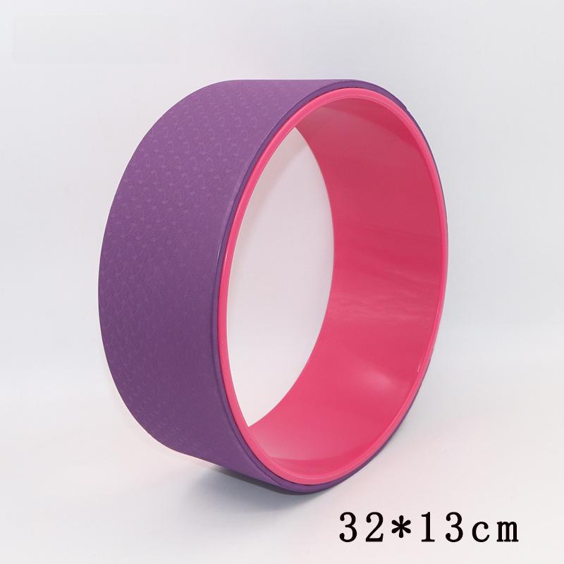 32*14cm Yoga Wheel for Training, Fitness, and Abdominal Workouts - Suitable for Pregnant Women and Parent-Child Activities