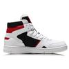 Li Ning Knight Leather Fashion High top Skateboard Shoes Men's Red White Black AGCN285-3