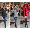 Stylish Winter Ladies Puffer Jacket With Luxurious Fur Hood For Ultimate Warmth