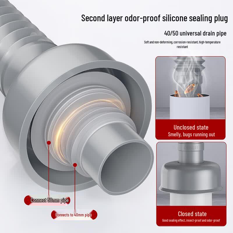 Leiershidan Plastic Anti-Odor Washbasin Drain Pipe