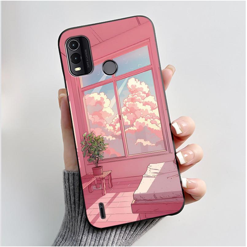 Phone Case For Nokia G11 Plus Matte Black Casing Soft Silicone Ultra Thin Slim Cover Aesthetic Luxury Cute Cool Boys Girls Shell