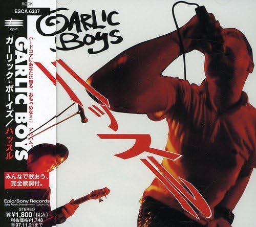 

CD GARLIC BOYS - Hustle ESCA6337PROMO Epic 1995 Japan ObiRock Used
