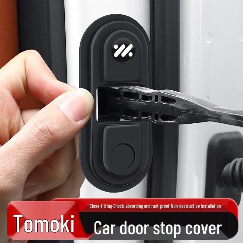 Car Door Shock Absorbing Anti-rust Sleeve & Protective Latch Cover for IM L6/LS6/L7/LS7