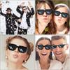 4pcs Googly Eyes Glasses Funny Glasses Pranks Toy Novelty Shaking Giant Eye Glasses Funny Costume Accessories for Dress Up Party