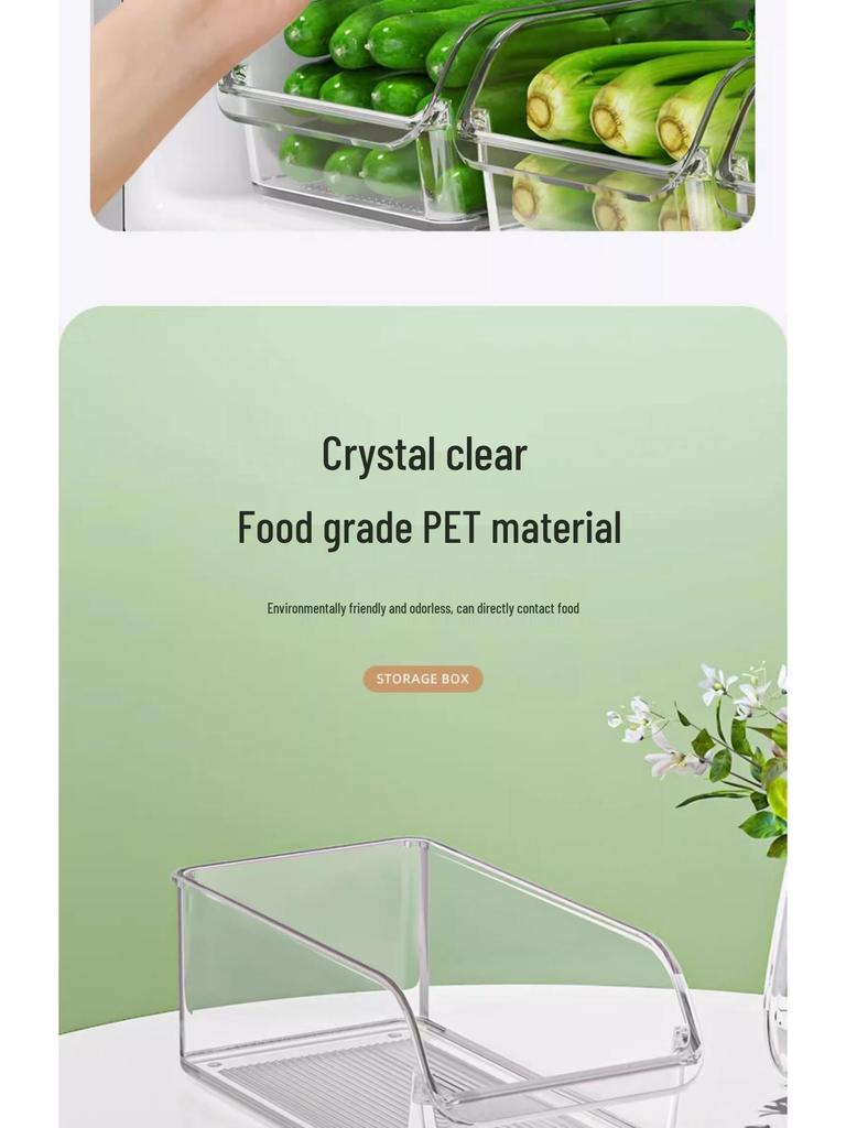 Refrigerator Egg & Food Fresh-Keeping Storage Organizer Box
