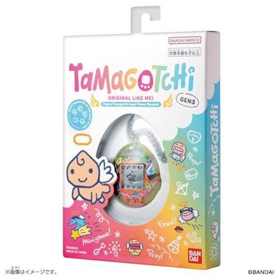 BANDAI Original Tamagotchi Angel Flower Bouquet Recommended Age 6 Years Older