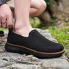 Breathable Mesh Men's Loafers Retro Style Slip-ons Men Anti-slip Casual Sports Shoes Elastic Walking Shoes Big Size