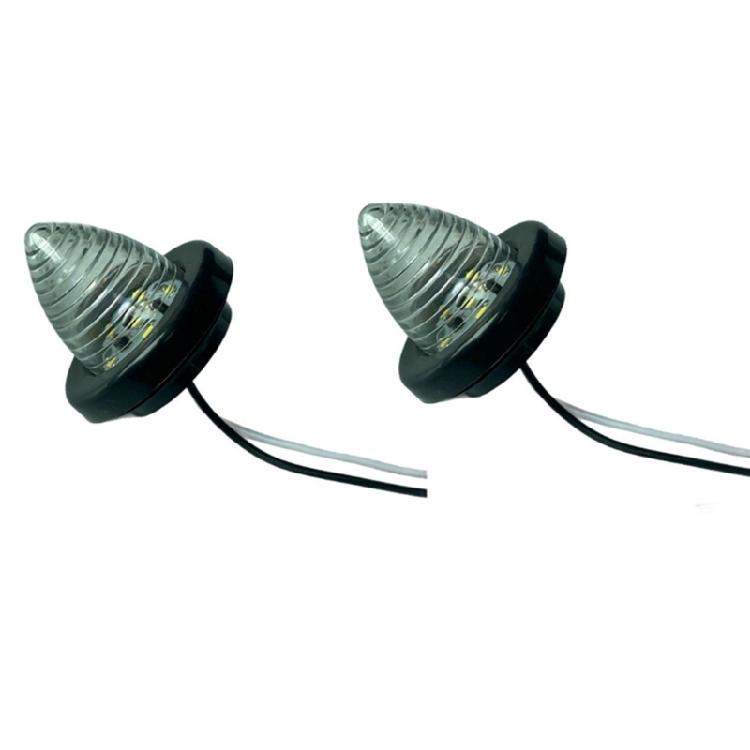 

Low Energy Consumption Bright 6 LED Round Turn Signal Light Standard Vehicle Fitment Energy Efficient Long Lasting 2pcs