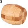 Creative Educational Sturdy Wooden Wear Resistant Brain Teaser Lock for Children
