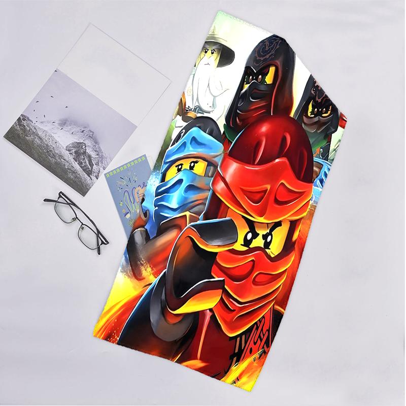 Ninja Fashion Beach Towel: Ideal for Summer Adventures Soft, absorbent and quick drying suitable for swimming and bathing