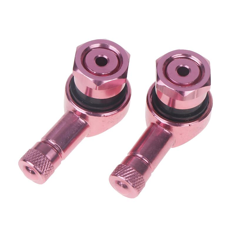 

2 шт./компл. Алюмінієвий сплав Клапан Мотоциклетні ніпелі для обода Кут 90 градусів Мотоциклетне колісо Шина Безкамерні ковпачки клапанів