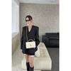 Xiaoxiangfeng Grid Chain Bag New Women's Fragrant Grandmother Handbag Fashionable Versatile Shoulder Crossbody