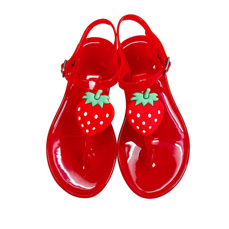 Classmate Girl Children Sandals Girl Summer Fruit Jelly Shoes Beach Girl Sandals
