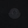 MONCLER Black MAGLIA T-SHIRT Logo Short Sleeve T-Shirt tops XL blackUsed