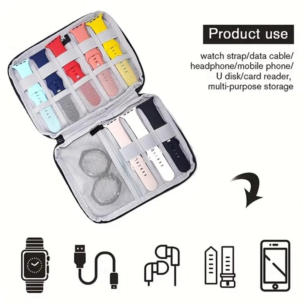 Multifunction Watchband Box Storage Bag Watchband Storage Box Watchband Storage Case Travel Use