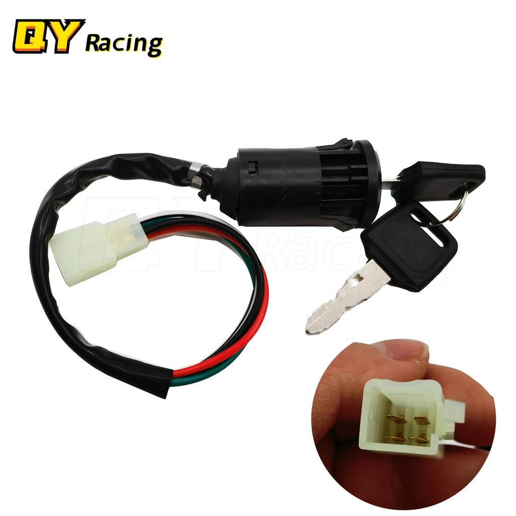 1pcs Universal Motorcycle Ignition Switch Key ATV For Honda For Yamaha For Kawasaki For Suzuki KTM Motocross