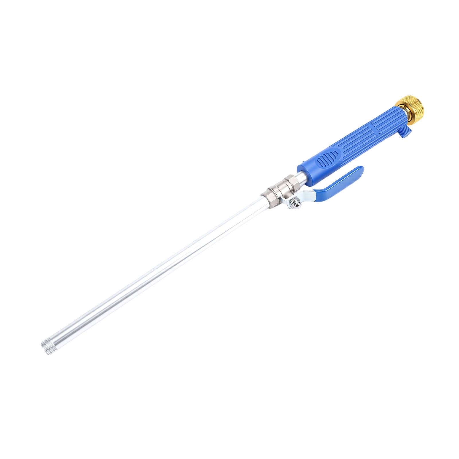 

High Pressure Power Washer Wand with 2 Different Nozzles Quick Connectors Blue Watering Sprayer Cleaning Tool for Garden