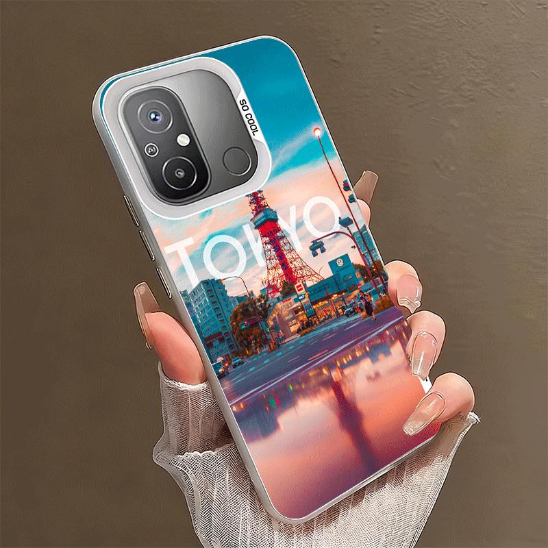 

Osaka Tokyo Japan Scenery Soft Phone Case for Xiaomi Redmi 15C 15 14C 13C 12C Poco X5 X6 X7 Pro X3 F8 F7 Ultra M8 13 12 Cover Ba Xiaomi Redmi 14C