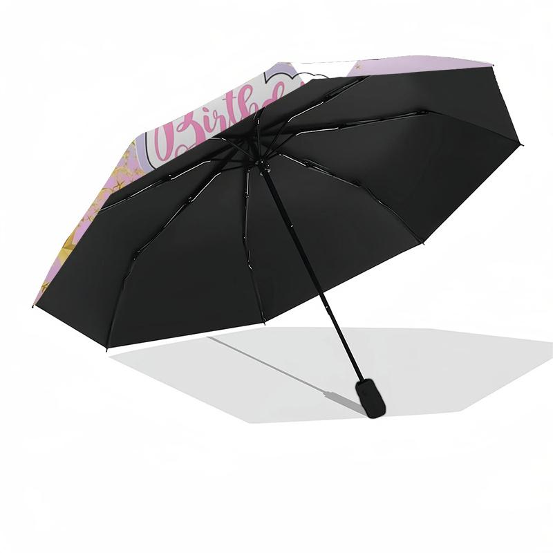 Capybara Themed Travel Umbrella-8 Ribs Automatic Opening and Closing, Portable Folding Design, Compact and Stylish Umbrella Suitable for Out