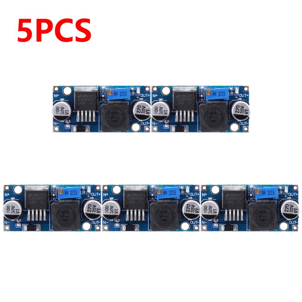 1-10PCS LM2596S DC-DC step-down Power Supply Module 3A Adjustable Step-Down Module LM2596 Voltage Regulator 3.2V-46V