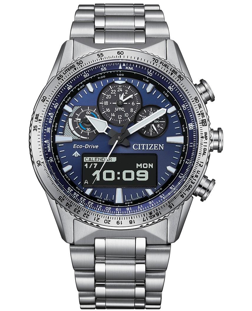 

Мужские часы Citizen Promaster Sky Series Eco-Drive JV2000-51L синий