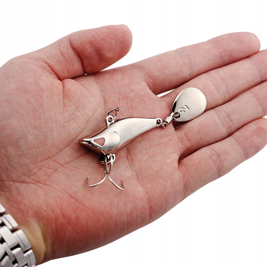 Wobbler Spinner Pike Zander Metal 15G 5.1Cm