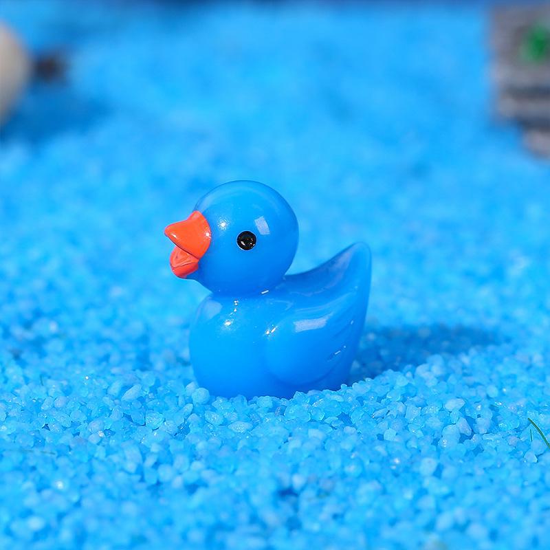 Miniature Yellow Duck Doll Accessories - Creative Micro Landscape Ornaments & Resin Pendant Crafts