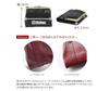 Clasp Bifold Wallet Genuine Leather Lead Classic 0036200 Bordeaux [Dakota] (0030000) Women's DA-32000-30
