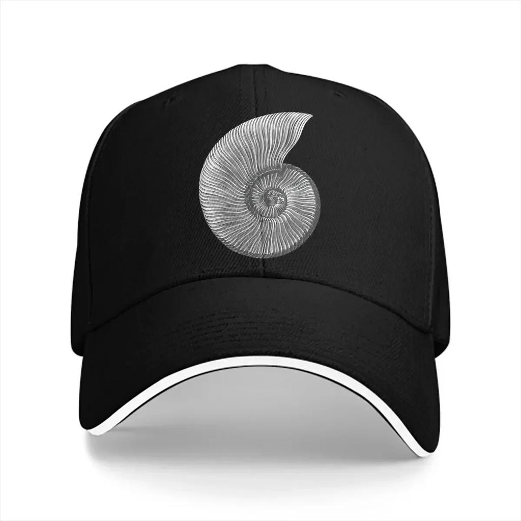 Fibonacci Sequence Golden Ratio Multicolor Hat Peaked Unisexs Cap Ammonite Personalized Visor Protection Hats
