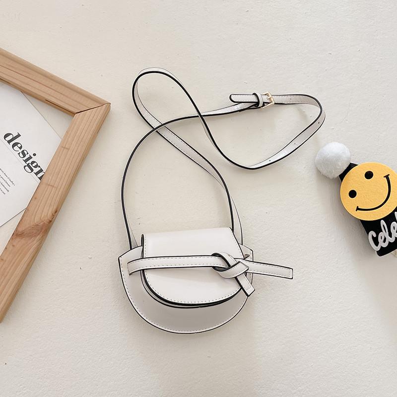 Stylish Korean Style Pu Crossbody Bag For Kids Cute Fashionable Toddler Accessory