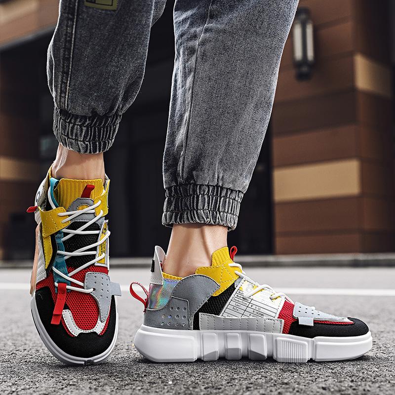 36-47Men's / Women's Couple Casual Sports Sneakers Large Size Ultra Light Women's Shoes